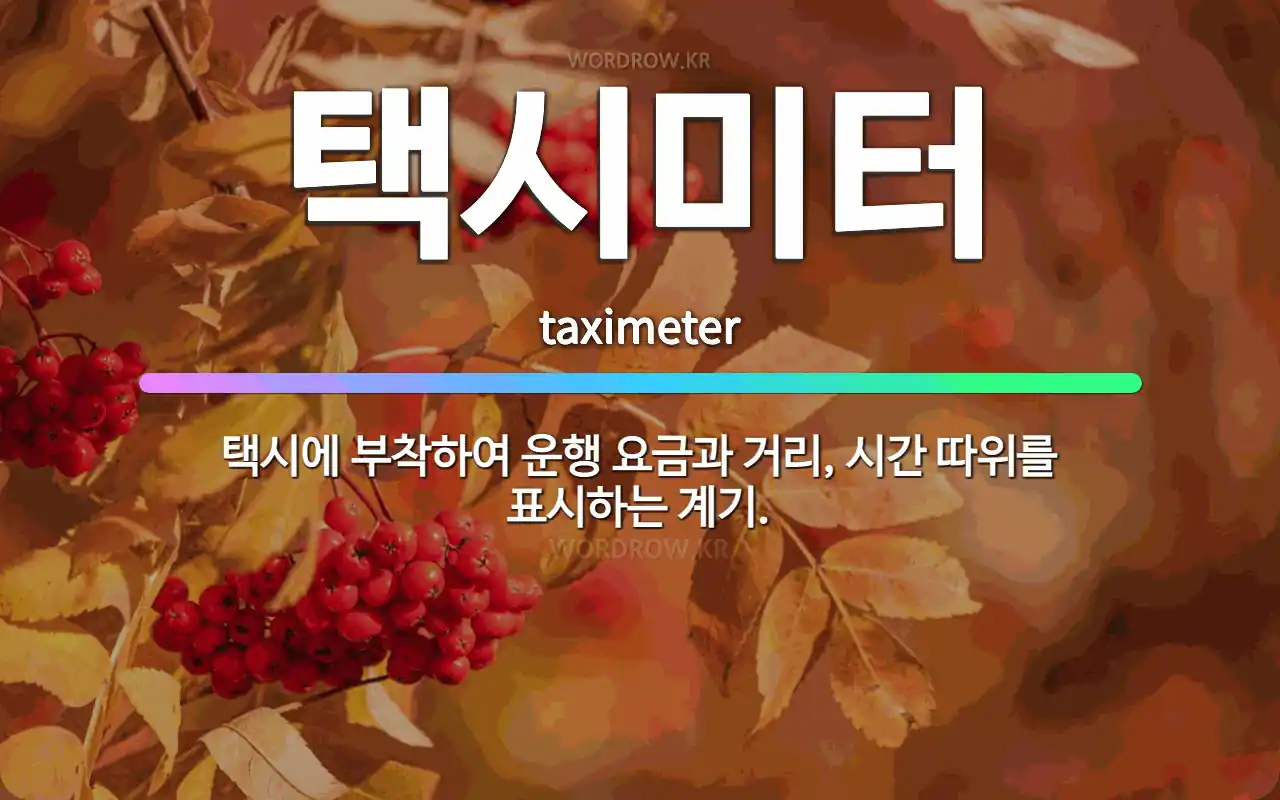 부산 택시 기본요금 거리